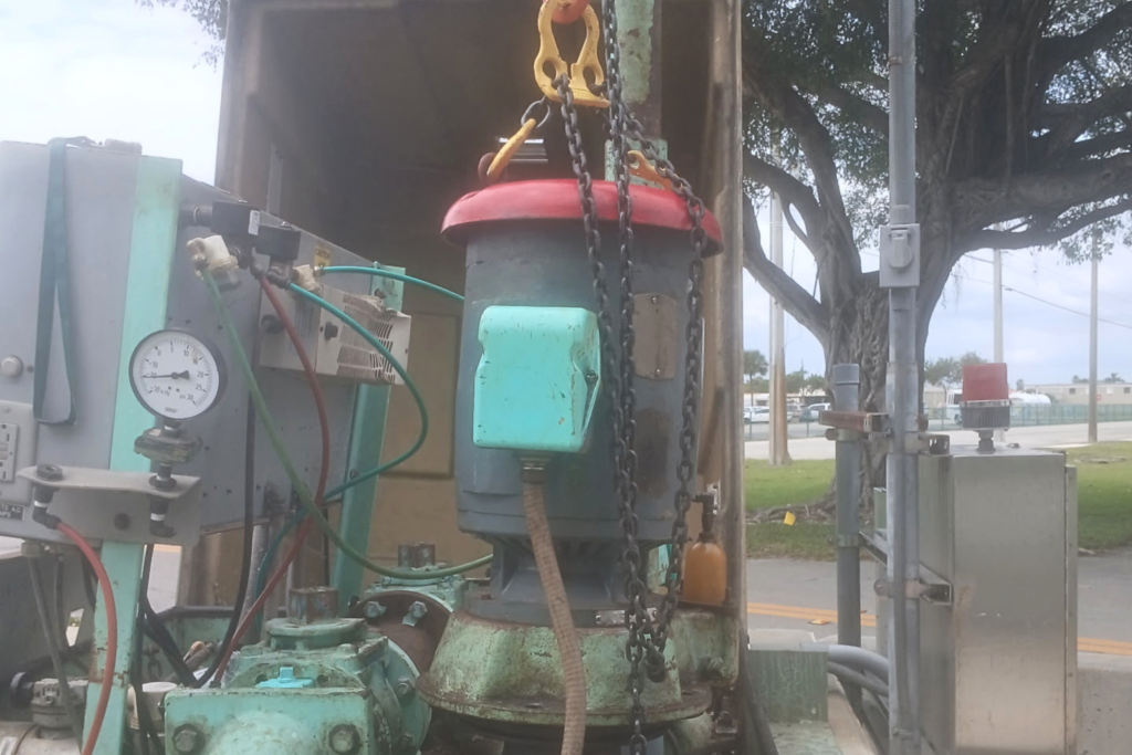 Lift station inspection and field diagnostics equipment in South Florida